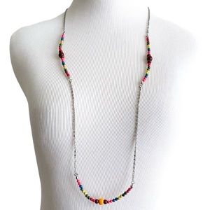 NWT Pacsun Chain & Bead Long Necklace